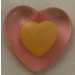 LEGO 2x2 Small Heart with Clip with Bright Light Yellow Heart (45450)