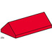 LEGO 2x4 Ridge Roof Tiles Steep Sloped Red 3445