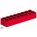 LEGO 2x8 Red Bricks Set 3467