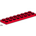 LEGO 2x8 rouge Plates 3491