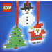 LEGO 3 Christmas Decorations Set 4759