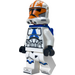 LEGO 332nd Clone Trooper mit Helm mit Löcher und Jetpack Minifigur