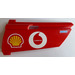 LEGO 3D Panel 20 with Shell and Vodafone Logo Sticker (44350)