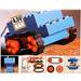 LEGO 4.5V Motor Set met Rubber Tracks 103-1