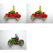 LEGO 5 Cyclists / Motorcyclists Set 1270-1