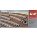 LEGO 8 Incurvé Electric Rails Grey 12V 7855