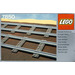 LEGO 8 Straight Rails Grey 4.5V Set 7850