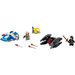 LEGO A-Wing vs. TIE Silencer Microfighters Set 75196