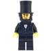 LEGO Abraham Lincoln minifiguur
