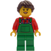 LEGO Adventskalender Lady mit Green Overalls Minifigur