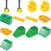 LEGO Advent Calendar Set 4024-1 Subset Day 13 - Robot LEGO Advent Calendar Set 4024-1 Subset Day 13 - Robot