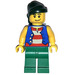 LEGO Advent Calender 2009 Pirate with Blue Vest Minifigure