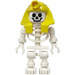 LEGO Adventurers Skelett mit Headcrown Minifigur