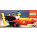 LEGO Aeroplane and pilot 250-3