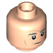 LEGO Aged Han Solo Minifigure Kopf (Einbau-Vollbolzen) (3626)