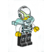 LEGO Agent Jack Fury mit Helm und Schulter Armor Minifigur