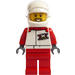 LEGO Aria Race Pilota con Rosso Gambe  Minifigure