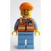 LEGO Aircraft Baggage Truck Driver Minifigure LEGO Aircraft Baggage Truck Driver Minifigure