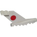 LEGO Aircraft Tail with Boeing 727 JAL Logo Stickers