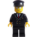 LEGO Airline Pilot z Mirrored Okulary słoneczne Minifigurka