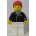 LEGO Airport Pilot Kvinna Minifigur