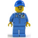 LEGO Airport worker mit Octan Jacket Minifigur