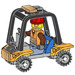 LEGO Airport Worker mit Service Auto 952306