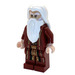 LEGO Albus Dumbledore med Mørkerød Robe og hvid Hår Minifigur