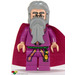 LEGO Albus Dumbledore med Lys Lilla Kappe Minifigur