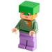 LEGO Alex mit Medium Lavendel Beine und Leuchtendes Grün Helm  Minifigur