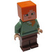 LEGO Alex mit Reddish Braun Beine Minifigur