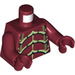 LEGO Alien Buggoid, Dark rouge Torse (973 / 76382)