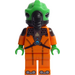 LEGO Alien Minifigur