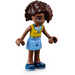 LEGO Aliya med Polo Skjorte Minifigur