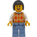 LEGO Alpine Lodge Kvinna Turist Minifigur