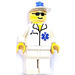 LEGO Ambulance Paramediciner Minifigur