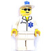 LEGO Ambulance Paramedic minifiguur
