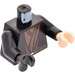 LEGO Anakin Skywalker Torso con Marrón Robe y Olive Verde Correa Patrón y Negro Brazos, Negro Derecha Mano, Luz Carne Izquierda Mano (973 / 73403)