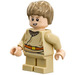 LEGO Anakin Skywalker mit Kurze Beine und Gürtel mit Gold Buckle und Pouches Minifigur