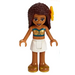 LEGO Andrea, White Skirt Minifigure