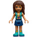 LEGO Andrea avec Aqua Gilet et Shoes Minifigurine