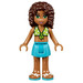 LEGO Andrea med Grøn Bikini Top Minifigur