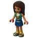 LEGO Andrea met Groen Vest en Pendant Minifiguur