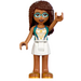 LEGO Andrea avec Blanc et Gold Tenue Minifigurine