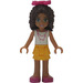 LEGO Andrea met Wit Top en Boog Minifiguur