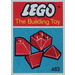LEGO Angle, Valley en Hoek Slopes, Rood (The Building Toy) 483-4