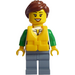 LEGO Angler Kvinde Minifigur