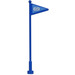 LEGO Antenna 1 x 8 with Flag with &#039;69&#039; Sticker (30322)