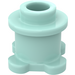 LEGO Aqua Brique 1 x 1 x 0.7 Rond avec Fleur Base (33286)