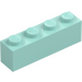 LEGO Aqua Kloss 1 x 4 (3010 / 6146)